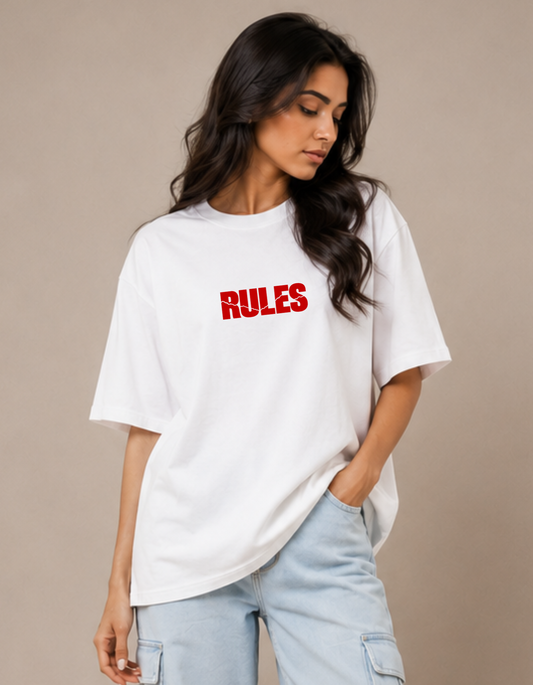 UnRuled β Printed Oversized Tee