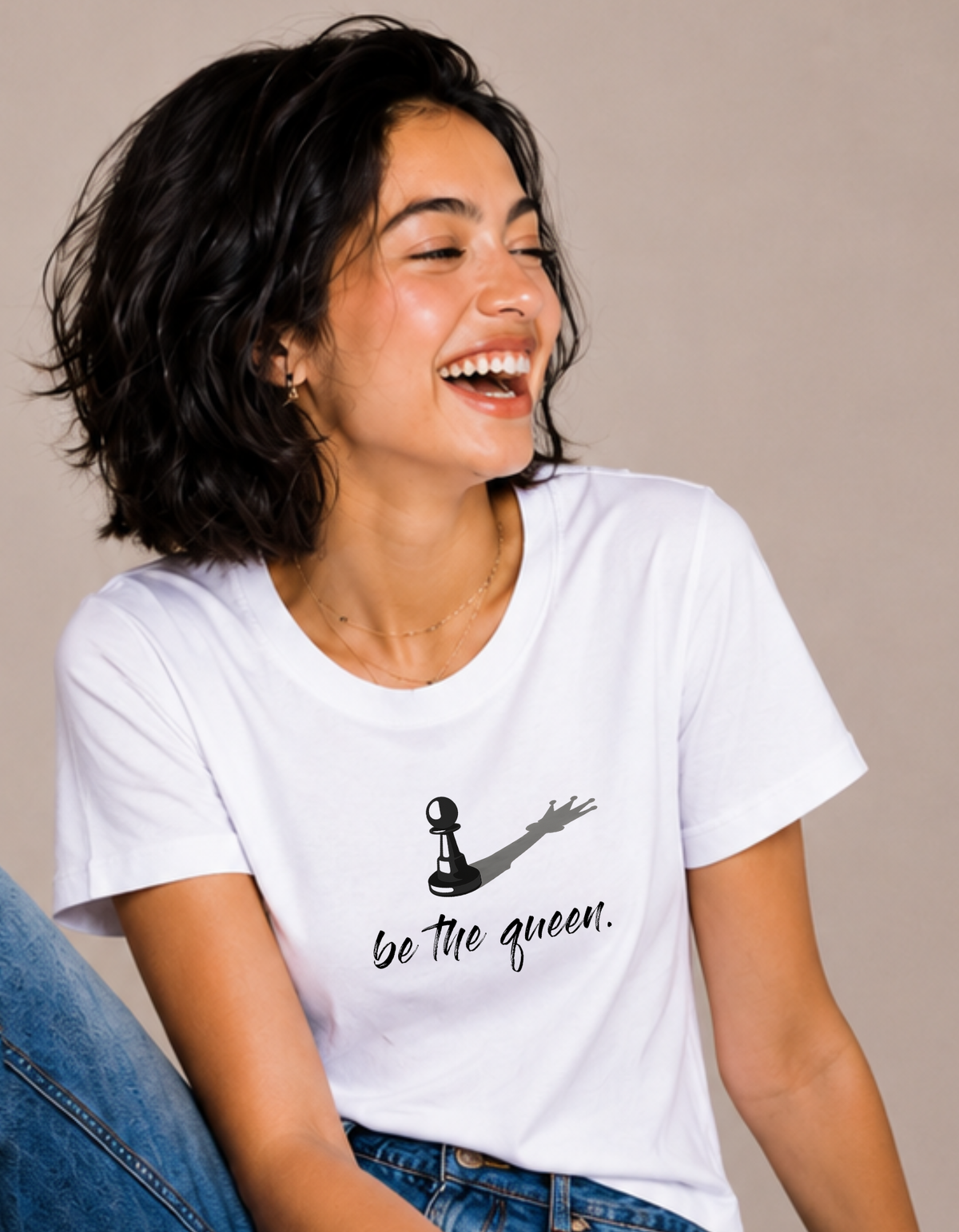 Her Move – Printed Loose Crop Top
