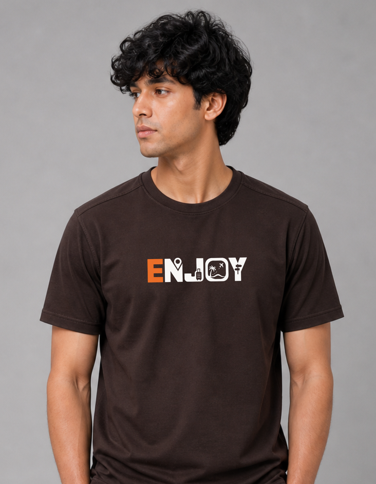 Enjoy – Printed Regular Tee