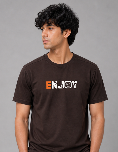 Enjoy – Printed Regular Tee