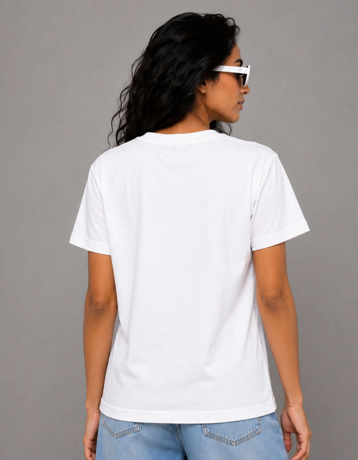 Pure White – Solid Regular Tee