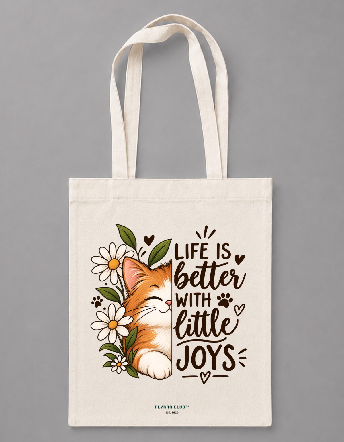 Little Joys – Printed Pure Tote
