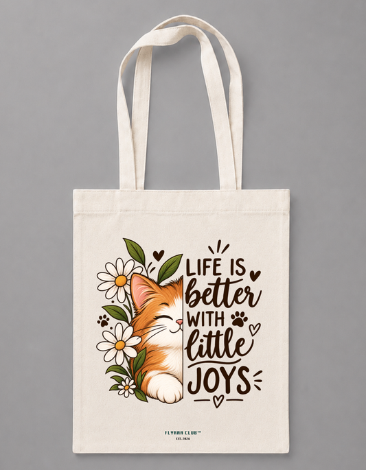 Little Joys – Printed Pure Tote
