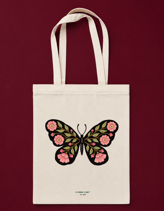 Butterfly – Printed Pure Tote