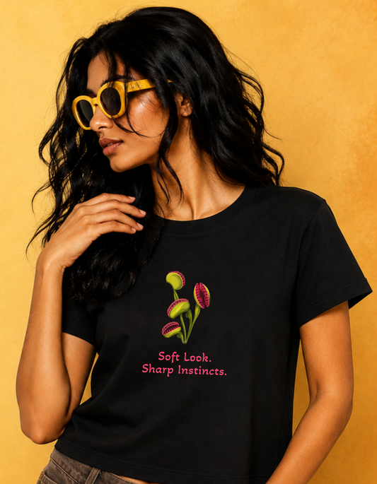 Venus – Printed Loose Crop Top
