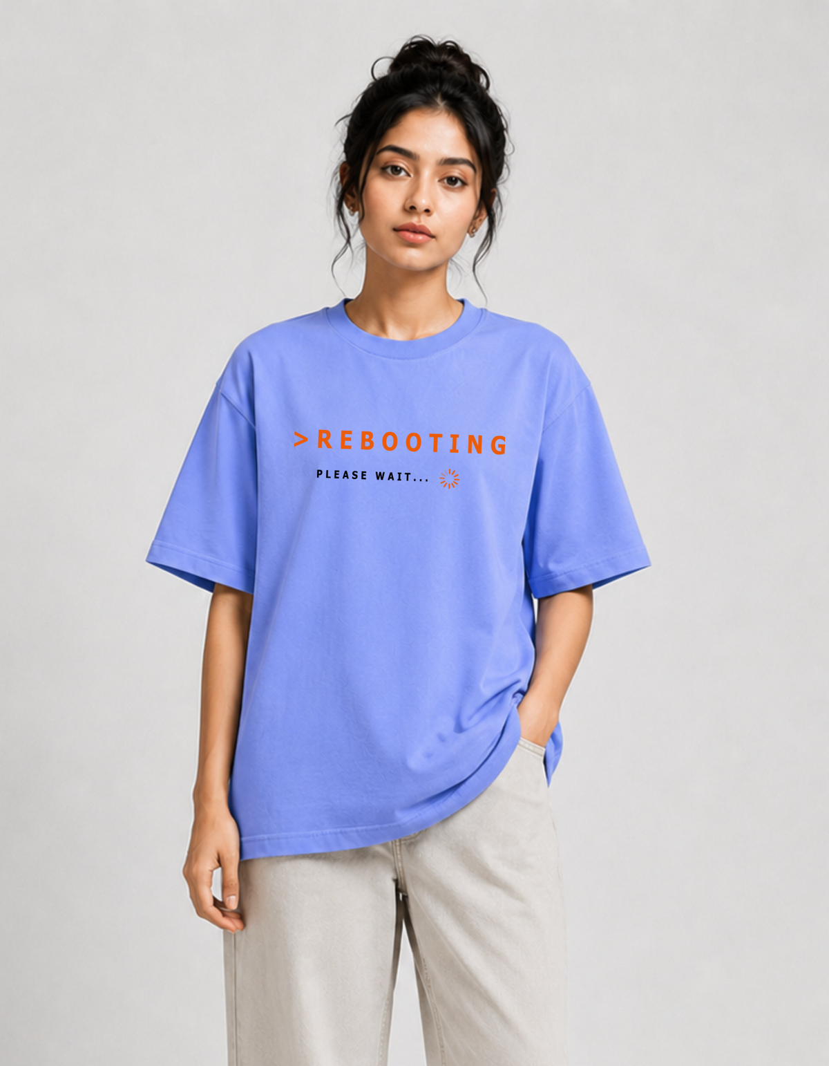 Restart – Printed Loose Oversized