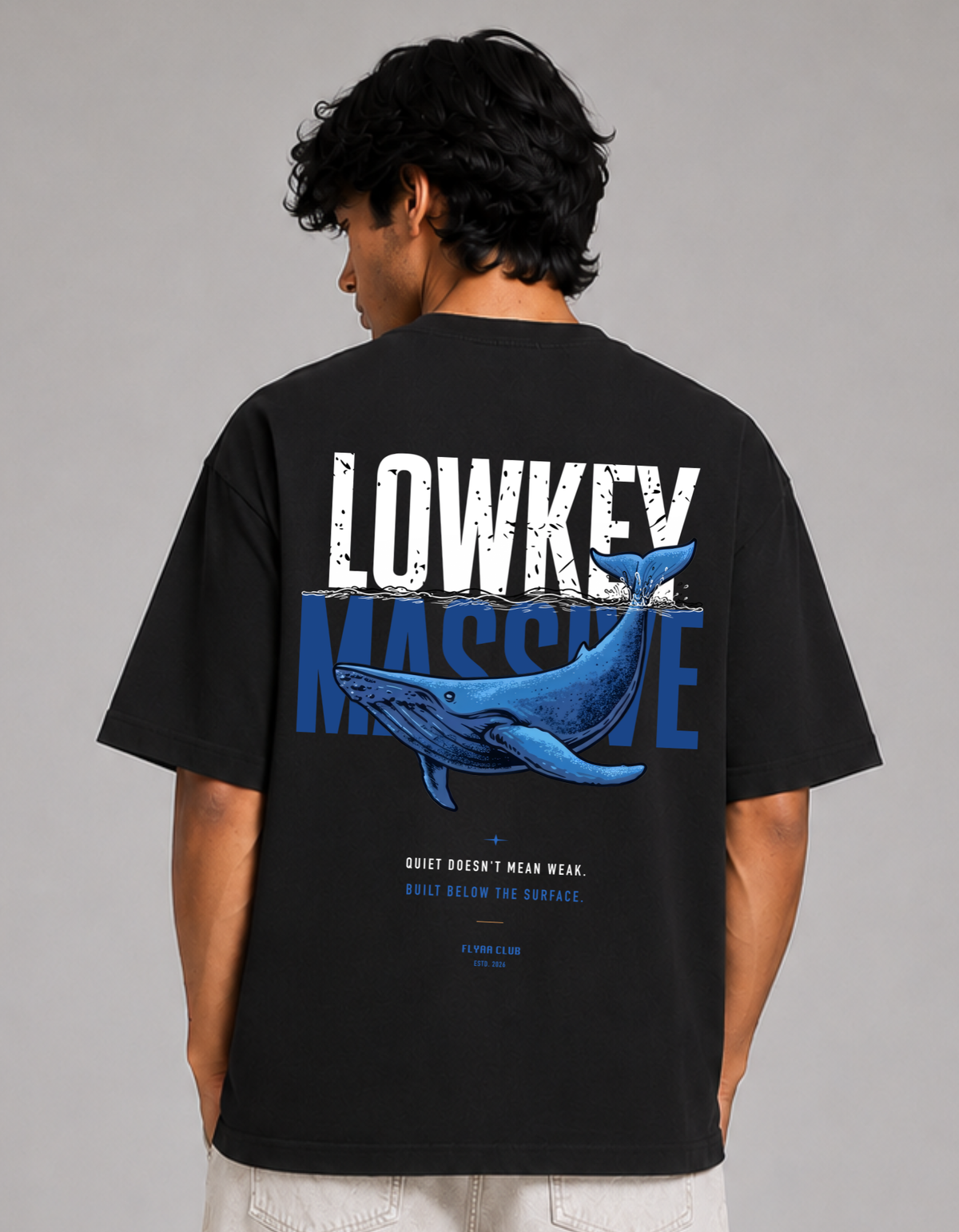 Lowkey – Printed Oversized Tee