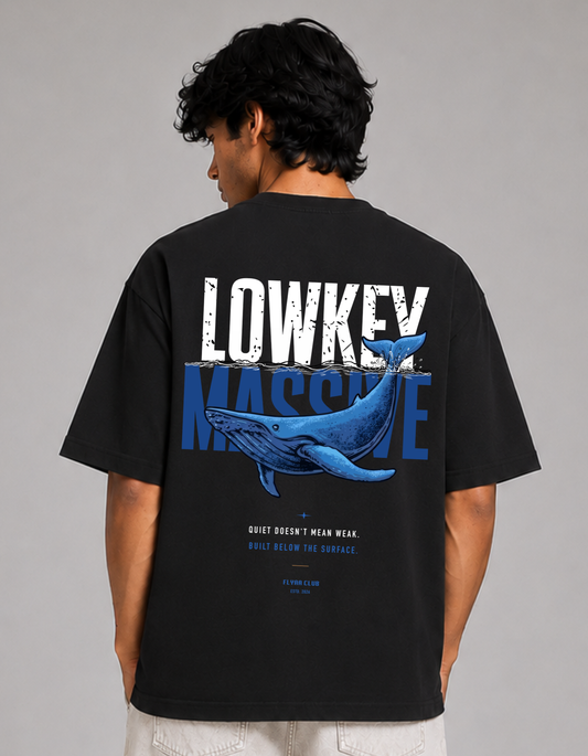Lowkey – Printed Oversized Tee