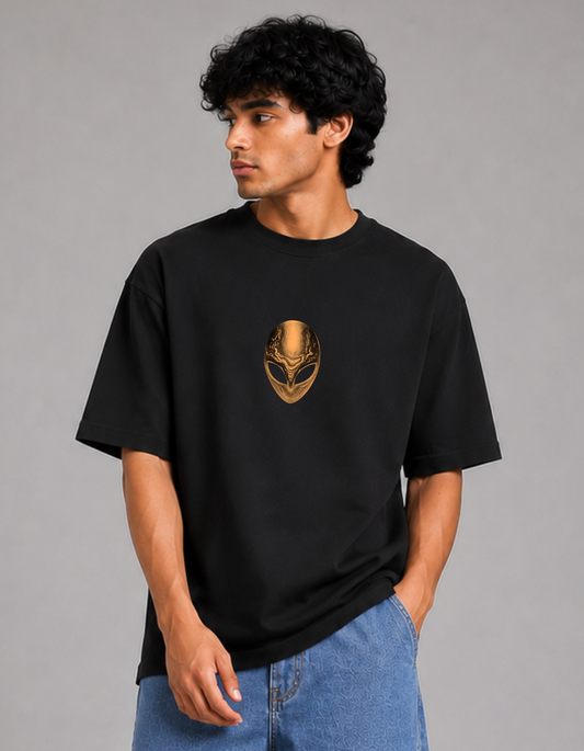 Alien – Printed Oversized Tee