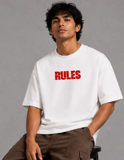 UnRuled – Printed Oversized Tee