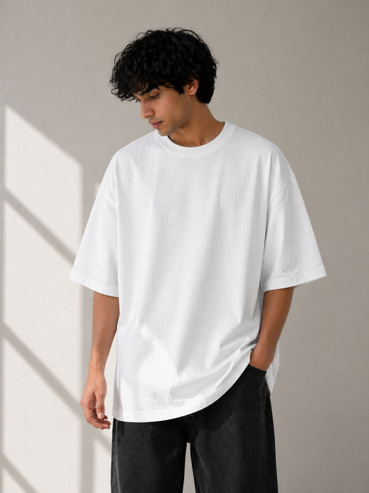 White Drift Tee