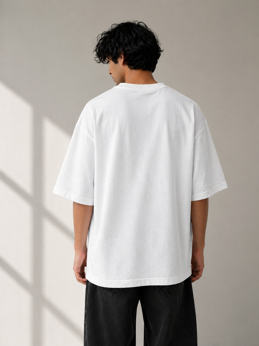 White Drift Tee