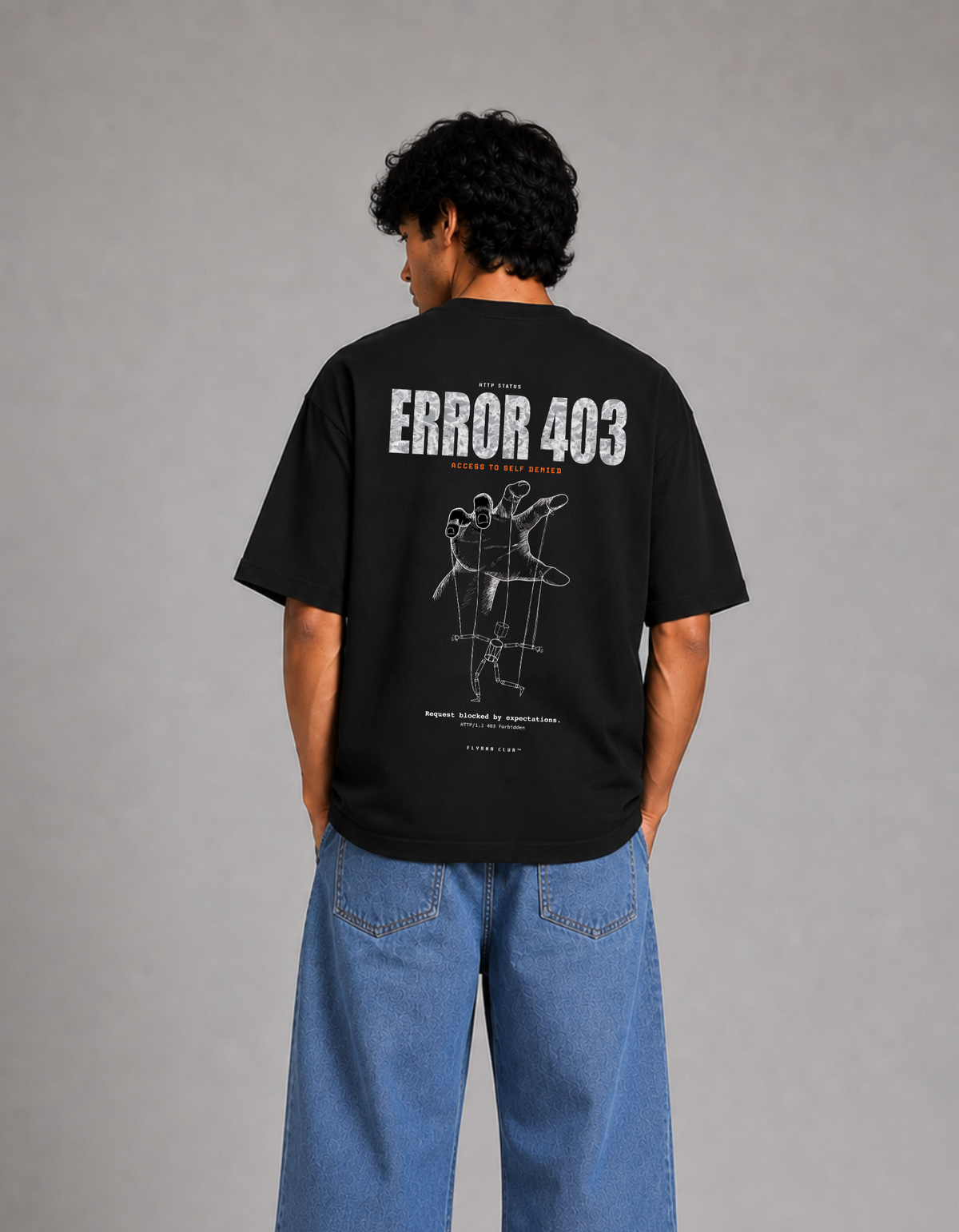 Error 403 – Printed Oversized Tee