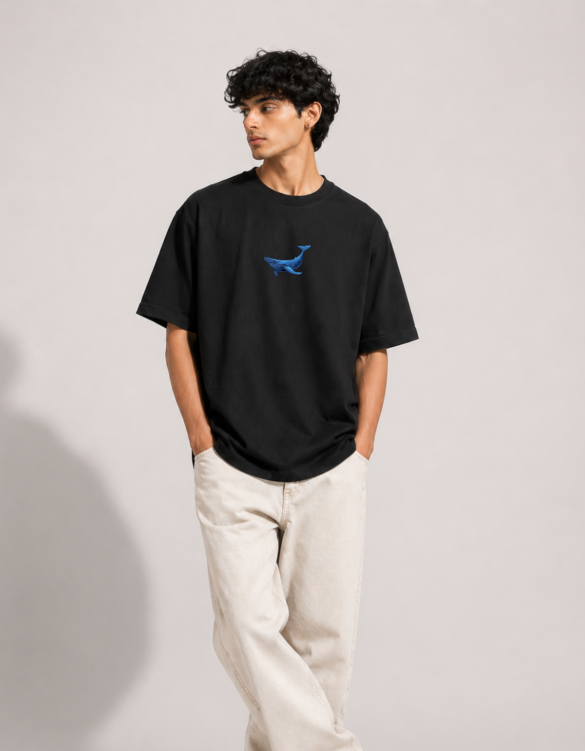 Lowkey – Printed Oversized Tee
