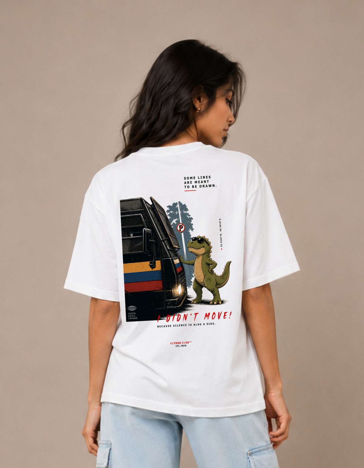 UnRuled – Printed Oversized Tee