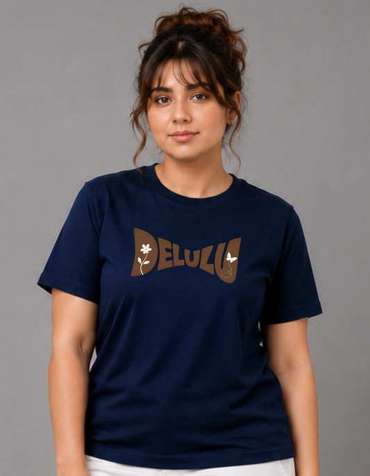 Delulu Era – Printed Regular Tee