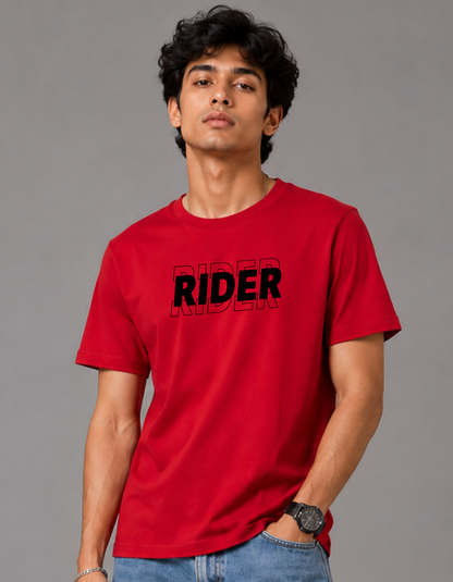 Rider – Printed Regular Tee
