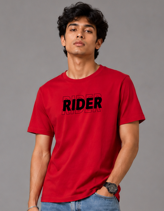 Rider – Printed Regular Tee