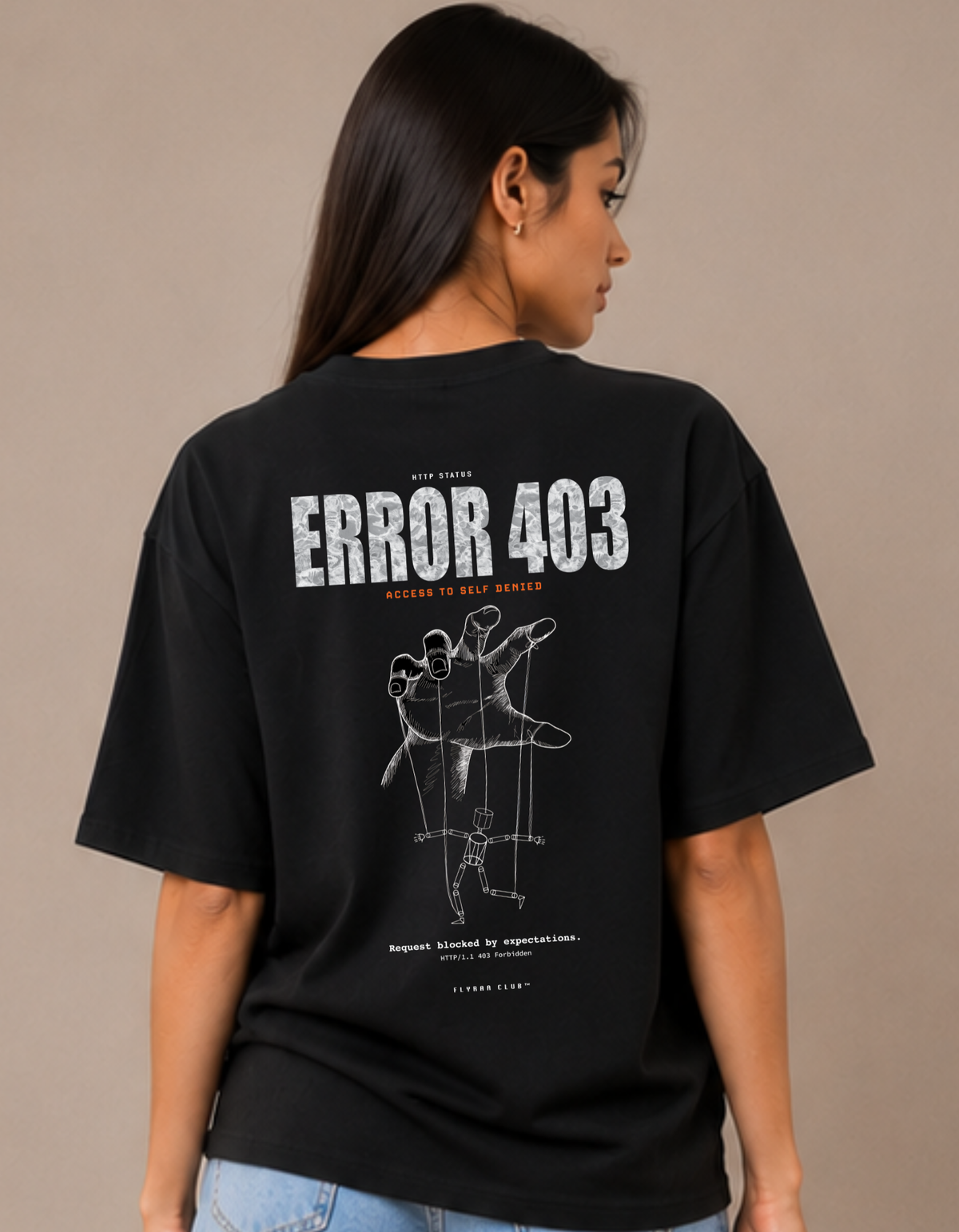 Error 403 – Printed Oversized Tee