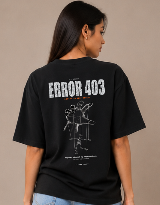 Error 403 – Printed Oversized Tee