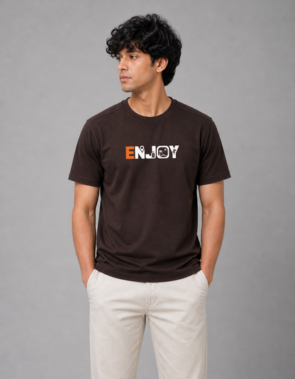 Enjoy – Printed Regular Tee